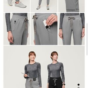 figs utility 21 pocket scrub pants